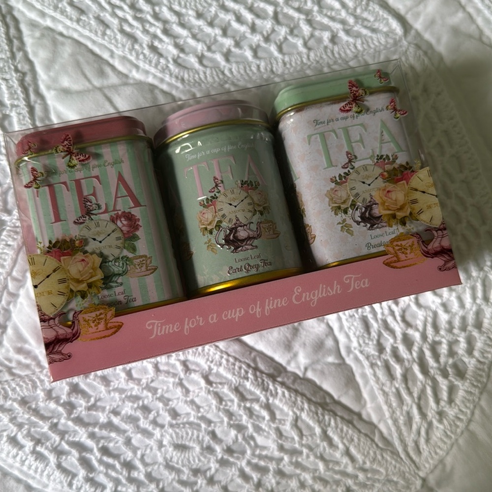 English loose leaf tea selection gifting set 70g 2.4oz home drinks kitchen